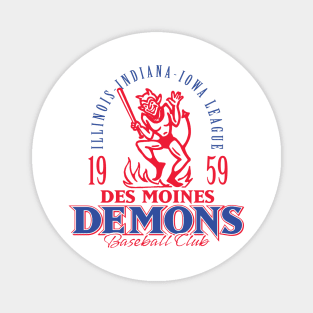 Des Moines Demons Magnet